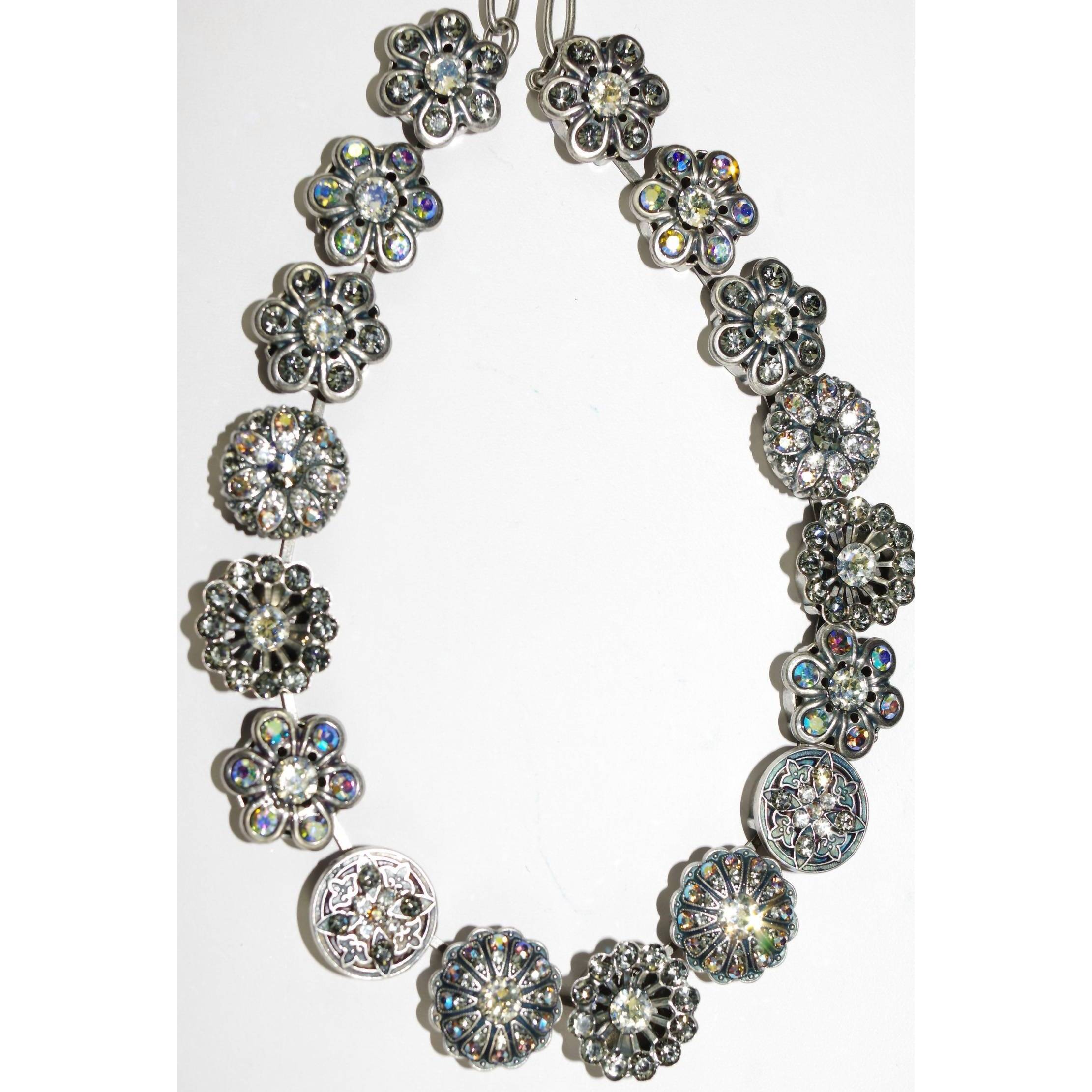 New Mariana Women's Clear Necklace In Silver